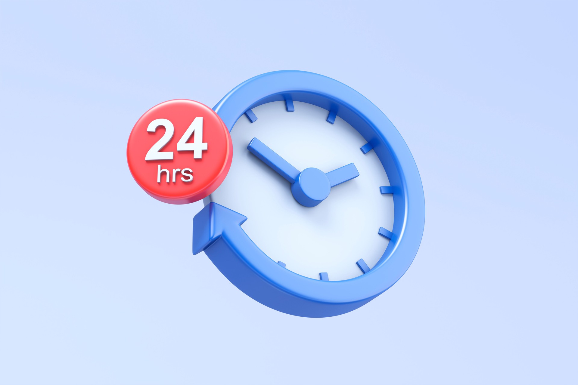 24 hours icon